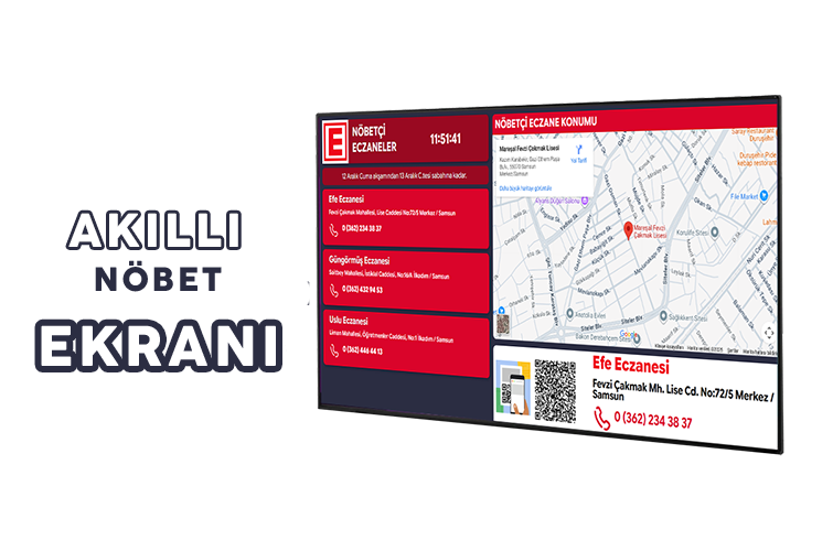 Akıllı Nöbet Ekranı Nedir? Eczaneler İçin Dijital Çözüm