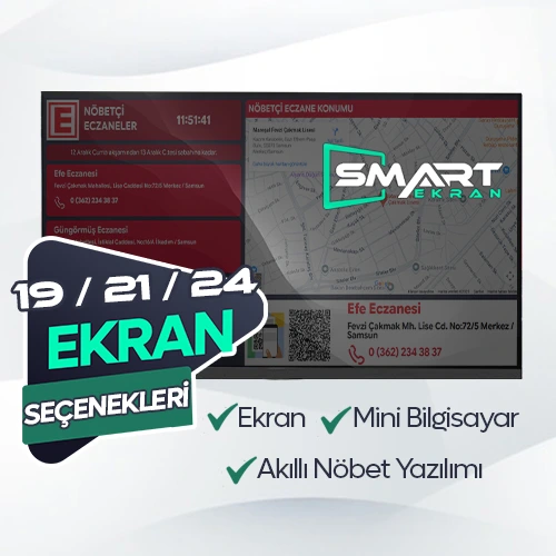 Akıllı Nöbet Ekranı ile Eczanenizi Dijitalleştirin