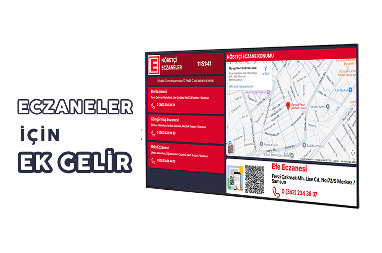 Eczaneler İçin Ek Gelir Yöntemi: Reklam Ekranı
