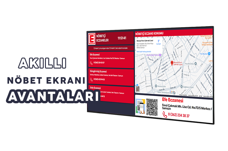 Eczaneler İçin Nöbet Ekranı Kullanmanın Avantajları